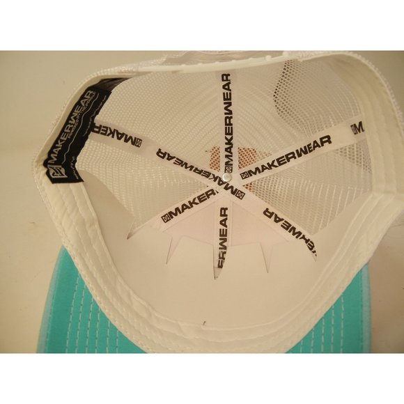 Penguin  trucker hat Small head size snap back NWT Makerwear - Picture 6 of 8